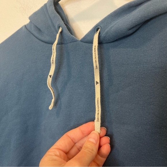 Adidas Oversized Women's Teal Hoodie - Picture 4 of 6